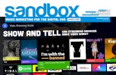 sandbox - Music Ally€¦ · sandbox 05–06 Tools Blinder 07–08 Campaigns Franz Ferdinand, OK Go, Augmented Reality, Shania Twain 09–12 Behind The Campaign- The Band Called Oh