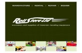 MANUFACTURE | RENTAL | REPAIR - Suppliers of Materials Handling … · Innovators and suppliers of materials handling equipment Rollstore was founded in 1996, and has built a reputation