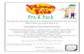 Pre-K Pack · 2015. 3. 31. · Phineas & Ferb Matching For younger kids: Keep one page of pieces in tact and cut one page into pieces. Ask the younger children to place the individual