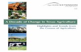 A Decade of Change in Texas Agriculture€¦ · how have they changed? What are the operators’ primary occupations, days worked off-farm, and computer and Internet usage? These
