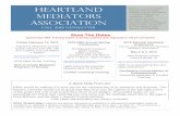 Heartland HMA is a not-for-profit Mediators Association ...€¦ · Jim Donovan 913.660.4815 Jim.Donovan.Mediation@gmail.com President-Elect Melanie Worsley 785.670.1410 melanie.worsley@washburn.edu