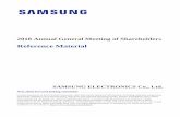 Reference Material - Samsung Electronics America...The Board recommends the CEOs of our mainstay businesses, Ki Nam Kim, Hyun Suk Kim, and Dong Jin Koh, as our Executive Director candidates