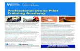 Professional Drone Pilot Training Academy · Ground School and FAA Part 107 Test Prep Flight instructors provide comprehensive classroom training and prepare drone pilots for the