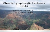 Chronic Lymphocytic Leukemia (CLL)...3 Chronic Lymphocytic Leukemia • Most common adult leukemia (~ 15,000 cases per year) • Median age at diagnosis 72 years • Causes ~ 4400