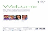 Welcome [] · 2020. 2. 12. · Welcome Centre for Sight welcomes you to our Optometric Education day. Sit back and listen to our surgeons talk about the cornea, keratoconus, cataract,
