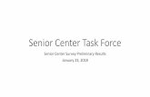 Senior Center Task Force - WordPress.com · PowerPoint Presentation Author: Stone, Dianne Created Date: 1/24/2018 11:41:31 AM ...