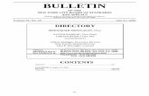OF THE NEW YORK CITY BOARD OF STANDARDS AND APPEALS … · 505 BULLETIN OF THE NEW YORK CITY BOARD OF STANDARDS AND APPEALS Published weekly by The Board of Standards and Appeals