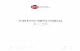 GDST Fire Safety Strategy · GDST Fire Safety Strategy v1.0 March 2016 Page 4 of 17 The strategic objectives are the prevention of fire, protection of life and property in the event
