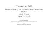 Evo 101 presentation class 2 - Kansas Citizens for Science€¦ · Analogies and convergent evolution Bird and bat wings are analogous—that is, they have separate evolutionary origins,