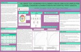 THE LYMPRO TEST: A BIOMARKER FOR ALZHEIMER’S DISEASE …2015Clinical+Poster+… · lymphocyte cell cycle activity in Alzheimer s disease. Neurobiology of Aging 33: 234-341 3. Beach
