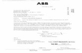 ABB, Inc., Amendment Request Ltr dtd 02/02/2007. · the revised license amendment request in its entirety for your convenience. If there are any questions or comments concerning this