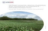 VIETNAM COASTAL SPATIAL PLANNING AND MANGROVE …€¦ · This will be achieved through the development of a five-step standardized participatory coastal spatial planning (including