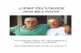 Reunion Book 2010 - Tecumseh alumnitecumsehalumni.net/Reunion2010-part1.pdf · Title: Reunion Book 2010.pub Author: Biff Sturla Created Date: 5/6/2010 2:06:15 PM