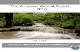 The Arkansas Annual Report - 2016 · Director of the Arkansas Livestock & Poultry Commission in 2015. Bruce served in that capacity until ... Annual update meetings are held to review