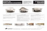 BUILT-IN 4 Standard Finishes 2 GALLON Electric ROUND …osition Cover3 P 4 Standard Finishes 4 Hardware Styles Electric Made in USA BUILT-IN ROLLBACK CHAFERS Legion equipment is built