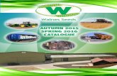 AUTUMN 2015 SPRING 2016 CATALOGUE - Walnes Seeds€¦ · SPRING 2016 CATALOGUE. WALNES SEEDS SEEDS SPECIALISTS Moat Farm, Moat Park, Earl Soham, Woodbridge, Suffolk, IP13 7SR Tel: