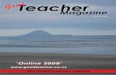 d Teacher · barisa-holdings@xtra.co.nz enquiries: 021 244 3244 or info@goodteacher.co.nz mail: ed-media publications PO Box 5531 Mt Maunganui 3150 ISSN: 1175-5911