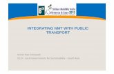 INTEGRATING NMT WITH PUBLIC TRANSPORTurbanmobilityindia.in/Upload/Conference/d8a34026-0d57-43ee-9549-… · Vehicles urban population Source :Traffic & Transportation Policies and