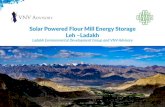 Solar Powered Flour Mill Energy Storage Leh –Ladakh · and weather-based disaster resilient flour mill in the villages: solar powered flour mill energy storage. The deployment of