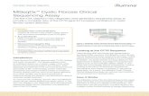 MiSeqDx Cystic Fibrosis Clinical Sequencing Assay · first FDA-cleared in vitro diagnostic (IVD) next-generation sequencing (NGS) test for obtaining a comprehensive view of the CFTR