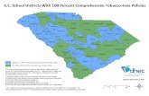 S.C. School Districts With 100 Percent Comprehensive Tobacco …€¦ · 09/11/2018  · Charleston County School District 13. Cherokee County School District 14. Clarendon School