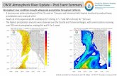 CW3E Atmospheric River Update Post Event Summary€¦ · 8/01/2018  · CW3E Atmospheric River Update –Post Event Summary Atmospheric river conditions brought widespread precipitation