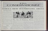 IOWA'S NEW WATERFOWL AREASpublications.iowa.gov/28840/1/Iowa_Conservationist... · Of the factors involved in quail production, spring "whistle' counts of calling males and the weather
