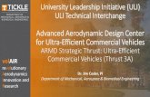 University Leadership Initiative (ULI) ULI Technical ...€¦ · Our Solution: Revolutionary Airfoil Design • Slotted, natural-laminar-flow (SNLF) airfoil . Somers S204, SNLF airfoil.