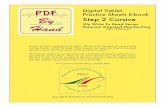 Digital Tablet Practice Sheets E-book Step 2 Cursive · 6. Blank Lined Page 7. Test Fluency, No Lines 8. Test Fluency, Lines 9. Basic Stroke 1, Sharp Top 10. Practice Sharp Tops 11.