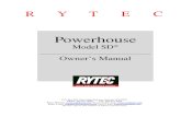 Powerhouse - Rytec Doors...Apr 26, 2016  · of the door and the general placement of the associated sub-assemblies for a typical installation. NOTE: Figure 2 shows the front view