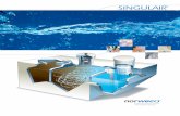 SINGULAIR - Norweco€¦ · • The Bio-Kinetic System includes 3 positive filtration zones with 8 independent settling zones. • 48-hour retention in the Singulair System reduces