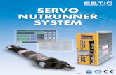 estic SNS e - Wesco Production Tools Ltd. · ESTIC provides solutions based on accumulated know-how and technology for all kinds of joint issue. SERVO NUTRUNNER SYSTEM