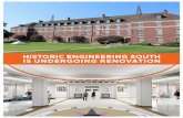 HISTORIC ENGINEERING SOUTH IS UNDERGOING RENOVATION ES Campaign Insert... · offer more office space and to provide modern laboratory facilities, seminar rooms and breakout spaces.