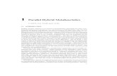 1 Parallel Hybrid Metaheuristics - ccottap/papers/  1 Parallel Hybrid Metaheuristics C. COTTA,