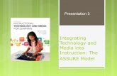 Integrating Technology and Media into Instruction: The ......Integrating Technology and Media into Instruction: The ASSURE Model Use the ASSURE model to systematically plan lessons