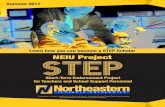 NEIU PROJECT STEPhomepages.neiu.edu/~ctc/pd/pdfs/STEP-PROMO-FLYER-FINAL.pdfNEIU PROJECT STEP To meet district and State needs for increasing teacher qualifications, Project STEP will