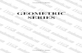 geometric series worded questions - MadAsMaths · car form a geometric progression. ... The account pays 0.5% compound interest per month, with the interest credited to the account