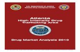 Atlanta High Intensity Drug Trafficking Areareport has been coordinated with the HIDTA, is limited in scope to HIDTA jurisdictional boundaries, and draws upon a wide variety of sources