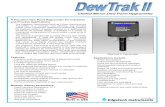 Chilled Mirror Dew Point Hygrometer...It uses the chilled mirror dew point temperature condensation principle to accurately determine the water vapor concentration in gas mixtures.