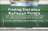Finding Distance Between Points - Ms. Arnold 6th Grade Mathmsarnoldmath.weebly.com/uploads/3/2/0/7/32075401/... · Lesson Notes Today, we are going to use the coordinate plane to