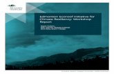 Edmonton Ecoroof Initiative for Climate Resiliency: Workshop Report€¦ · The Edmonton Ecoroof Initiative for Climate Change Resiliency is a research project being led by the Miistakis