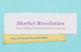 Market Revolution - hs-kpcsd.enschool.org · 07/12/2017  · Market Revolution First Half of the Nineteenth Century. West Search for Cheap Land and new opportunities Immigrants Ralph