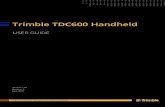 Trimble TDC600 Handheld User Guide - D3E TDC600_User guide 201906 ENG.pdfContents Using the on-screen keyboard 31 Editing text 31 Managing notifications 32 Selecting the language 32