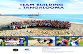 TEAM BUILDING TANGALOOMA · Boost your corporate dinner at Tangalooma by introducing creative installations and entertainment packs that will ensure all guests have a memorable evening.