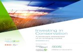Investing in Conservation - JPMorgan Chase · 2020. 10. 2. · In 2014, JPMorgan Chase provided founding support for the creation of NatureVest, a new initiative at The Nature Conservancy
