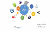 Abstra OOPClass OOP Abstra ction Inheri-tance En-capsu-lation Poly-mor-phism. Apache Maven •Build and manage Java project •Structure and contents are declared in Project Object