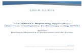 RCS-IMPACT Reporting Application (Business Intelligence ... · Festival Reporting User Guide Page 3 of 42 Introduction The Festival Reporting Module is a usiness Intelligence Tool