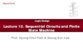 Lecture 12. Sequential Circuits and Finite State Machinehcpark/Lec12-Analysis... · 2014. 9. 4. · Sequential Circuits and Finite State Machine Prof. Hyung Chul Park & Seung Eun