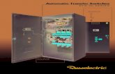 Automatic Transfer Switches - Russelectric...RPTCS ATS Control System The Russelectric RPTCS microprocessor automatic transfer control system controls all operational functions of