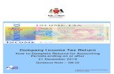 Company Income Tax Return - Isle of Man Government · 2 Compulsory Online Filing of Company Income Tax Returns 2 3 Registration for Online Services 3 3.1 Online Services Registration